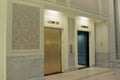 Lobby elevators Royalty Free Stock Photo