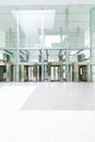 Lobby with elevators Royalty Free Stock Photo