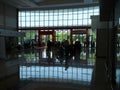 Lobby of Harry Mwaanga Nkumbula International Airport Royalty Free Stock Photo