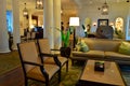 The lobby of the historic Moana Surfrider hotel Royalty Free Stock Photo