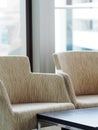 Lobby lounge seat chair in modern minimal loft style