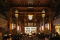 Lobby restaurant in Toronto landmark Fairmont royal York hotel located in downtown close to Union Station and financial