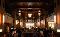 Lobby restaurant in Toronto landmark Fairmont royal York hotel located in downtown close to Union Station and financial