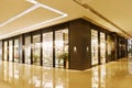 Lobby and shop in commercial building Royalty Free Stock Photo