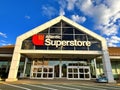 Loblaws Atlantic Superstore front. A Canadian supermarket retail chain. HALIFAX, NOVA SCOTIA, CANADA