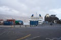 Lobo marinho cruise vessel boat on the Marina of Funchal