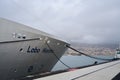 Lobo marinho cruise vessel boat on the Marina of Funchal