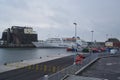 Lobo marinho cruise vessel boat on the Marina of Funchal