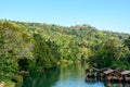 Loboc River in the jungle, Bohol Island in Philippines