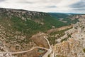 Lobos river canyon Royalty Free Stock Photo