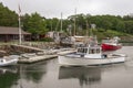 Lobster boat Black Label Rockport harbor