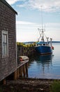 Lobster Boat at Dock