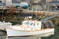 Lobster boat at dock