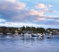 Lobster Boats In Harbor