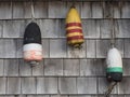 Lobster Buoys Royalty Free Stock Photo