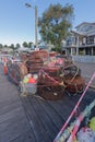 Lobster or crayfish pots Royalty Free Stock Photo