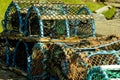 Lobster Creels at Scottish Harbour