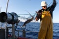 Lobster Fisherman Royalty Free Stock Photo