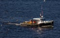 Lobster Fishing Boat in Rockland, Maine Royalty Free Stock Photo