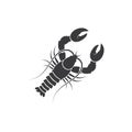 lobster icon vector illustration design