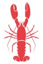Lobster illustration Royalty Free Stock Photo