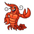 Lobster Mascot Logo Character