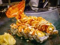 Lobster monster tempura sushi roll