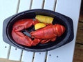Lobster plate Royalty Free Stock Photo