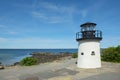 Lobster Point Lighthouse in Ogunquit, ME, USA Royalty Free Stock Photo