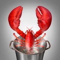 Lobster In Pot