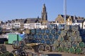 Lobster pot at Le Croisic in France Royalty Free Stock Photo