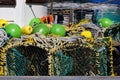 Lobster pots Royalty Free Stock Photo