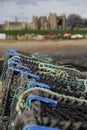 Lobster pots in Lindisfarne