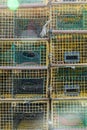 Lobster Pots Stacked