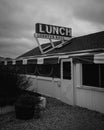 The Lobster Roll Amagansett vintage Lunch sign, Amagansett, New York