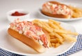 Lobster roll Royalty Free Stock Photo