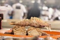 Lobster for sale at Waterfront fish Market,Deira Dubai,UAE Royalty Free Stock Photo