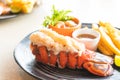 Lobster steak Royalty Free Stock Photo