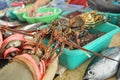 Lobster in Traditional Fish Market