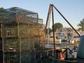 Lobster Traps Royalty Free Stock Photo