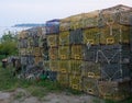 Lobster Traps Royalty Free Stock Photo