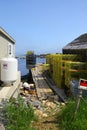 Lobster Traps at Corea, Maine