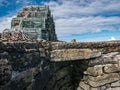 Lobster Traps on Stone Pier, Orkney Royalty Free Stock Photo