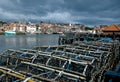 Lobster Traps in Whitby Royalty Free Stock Photo