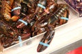 Lobsters market Royalty Free Stock Photo