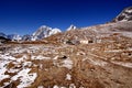 LOBUCHE VILLAGE. Royalty Free Stock Photo