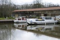 Locaboat dock, Ecluse 24 Yonne, La Papeterie, Corbigny, Nievre, Burgundy