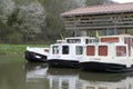 Locaboat docks, Ecluse 24 Yonne, La Papeterie, Corbigny, Nievre, Burgundy