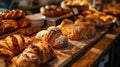 Local Bakery with Pastries - AI Generated