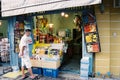 The Local beverage shop in Banghkok by film photography